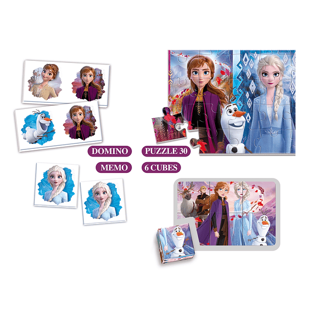 Edukit 4 em 1 - Frozen II 2