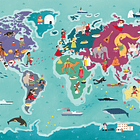 Puzzle 250 pçs - Customs & Traditions in the World 2