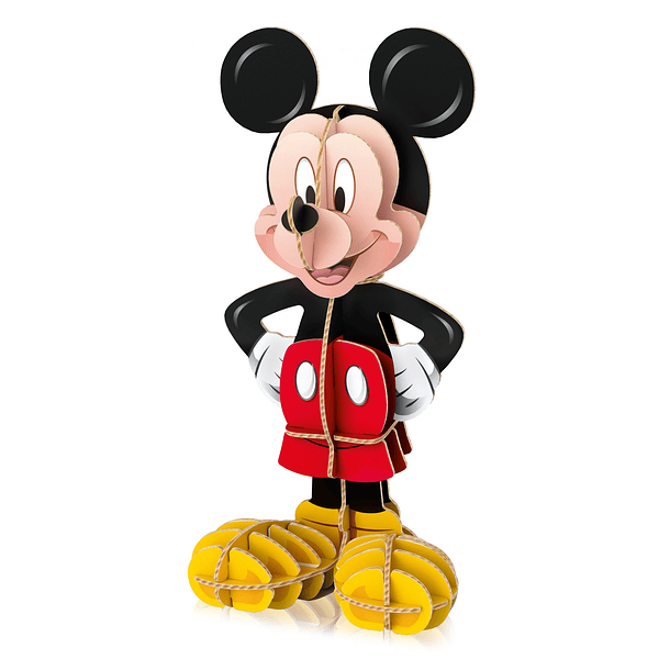 Puzzle 104 pçs + 3D Model - Mickey Mouse 3