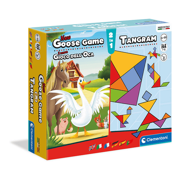 Jogo dos Gansos + Tangram 