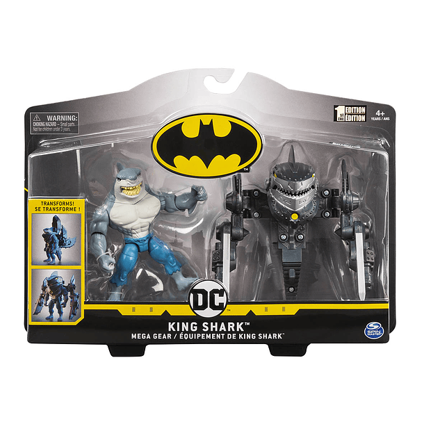Figura Básica com Acessórios - King Shark 1