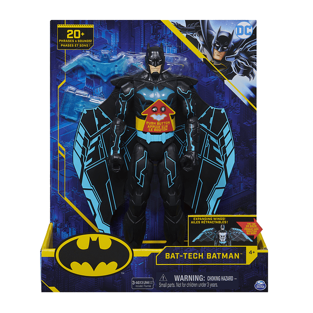Figura Deluxe XL - Bat-Tech Batman 1