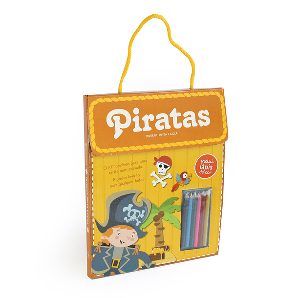 Diverkit: Pinta e Cola - Piratas 
