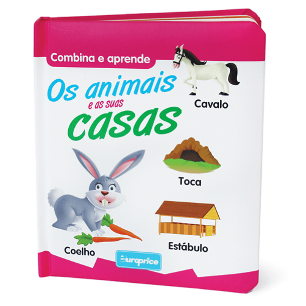 Combina e Aprende - Os Animais e as Suas Casas 1