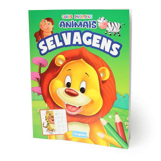 Cores Divertidas - Animais Selvagens 