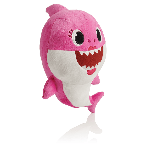 Baby Shark - Peluche Médio Musical Rosa 2