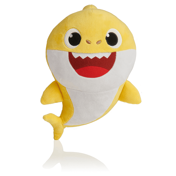 Baby Shark - Peluche Médio Musical Amarelo 1