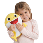 Baby Shark - Peluche Médio Musical Amarelo 3