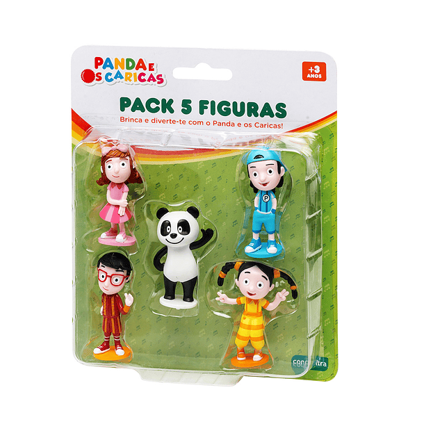 Panda e Caricas - Pack 5 Figuras 1