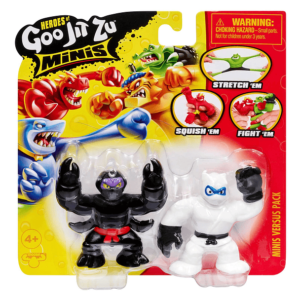 Goo Jit Zu Minis - Pack 2 Figuras Pantaro vs Scorpius 1