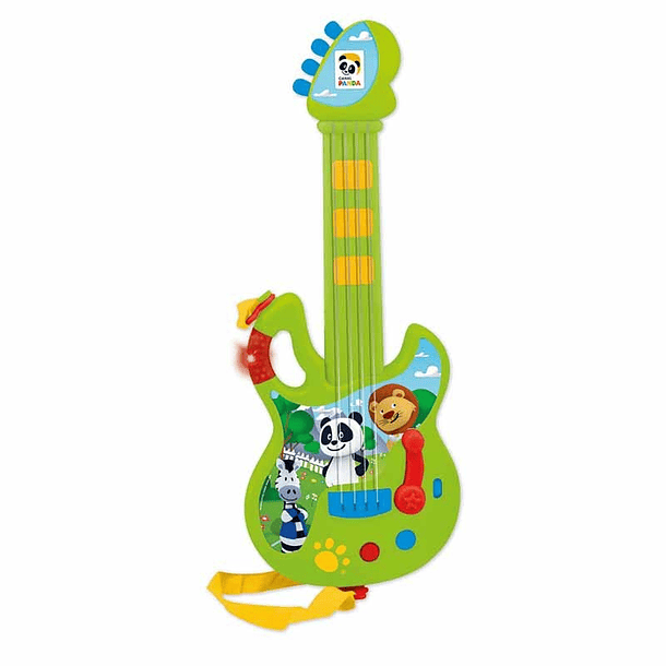 Guitarra Musical do Panda - Verde 