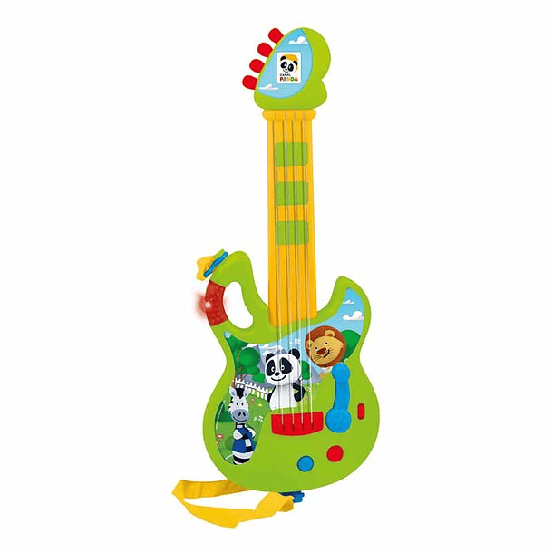 Guitarra Musical do Panda - Amarela 