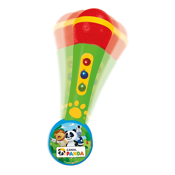 Microfone Pequeno Musical do Panda 3
