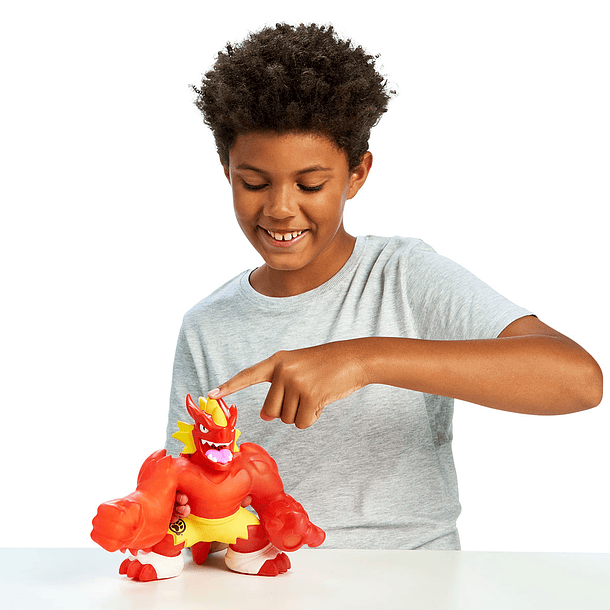 Goo Jit Zu - Figura Grande Supagoo Blazagon 6