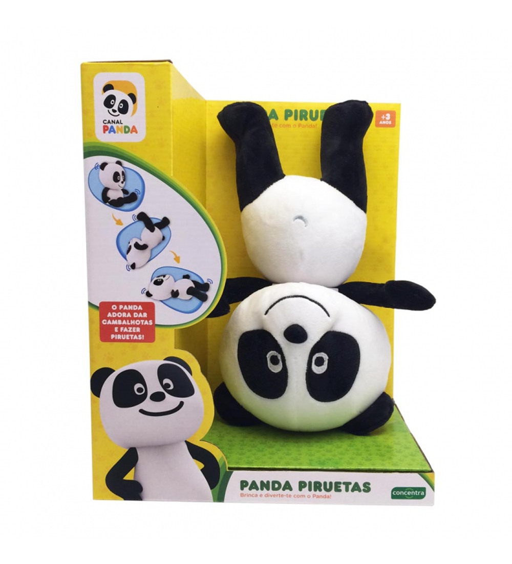 Panda Piruetas | Loja de Brinquedos - Cubos Luminosos