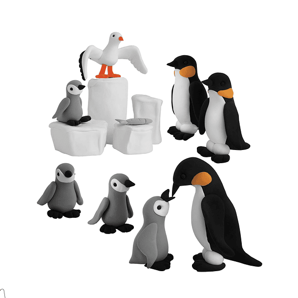 JumpingClay - Antártida Pinguins 2