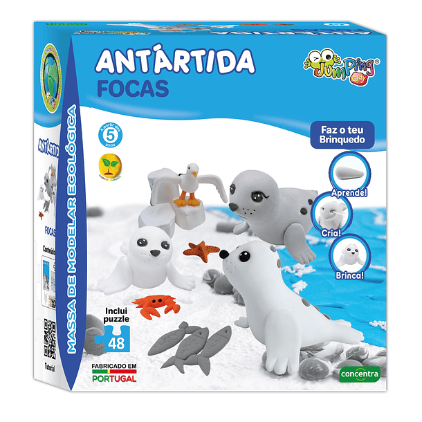 JumpingClay - Antártida Focas 1