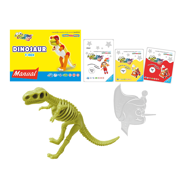 JumpingClay - Dinossauros Tyrannosaurus Rex 2
