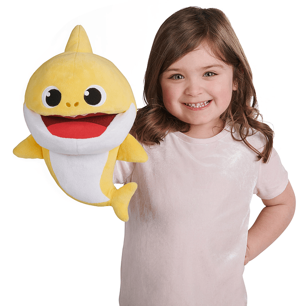 Baby Shark - Fantoche com Ritmo Amarelo 3