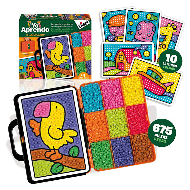 Mala Eu Aprendo com Mosaicos 