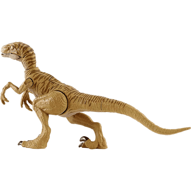 Dino de Ataque Selvagem - Velociraptor Castanho 2