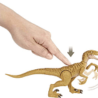 Dino de Ataque Selvagem - Velociraptor Castanho 3