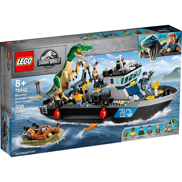 Fuga de Barco do Dinossauro Baryonyx 1