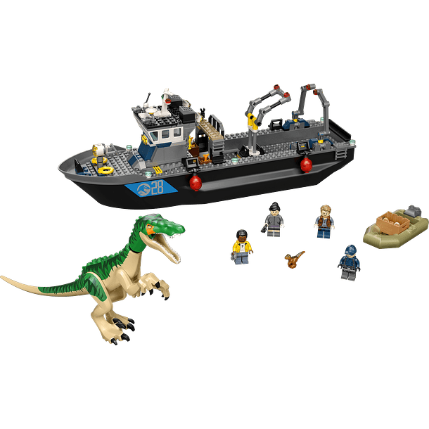 Fuga de Barco do Dinossauro Baryonyx 2