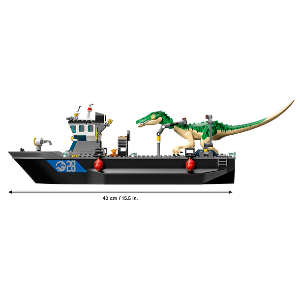 Fuga de Barco do Dinossauro Baryonyx 3