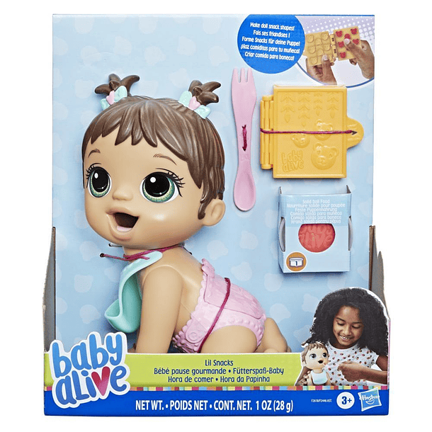 Baby Alive - Hora da Papinha Morena 1