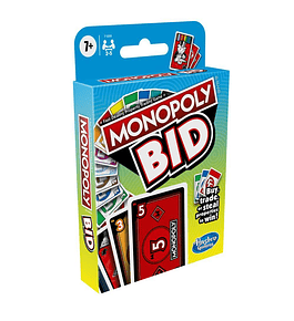 Monopoly Bid - Jogo de Cartas