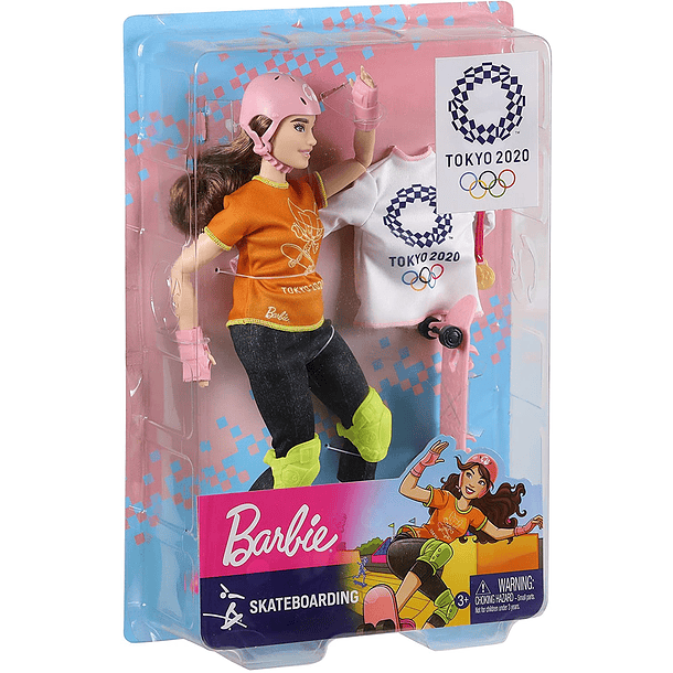 Barbie - Jogos Olímpicos Skateboard 1
