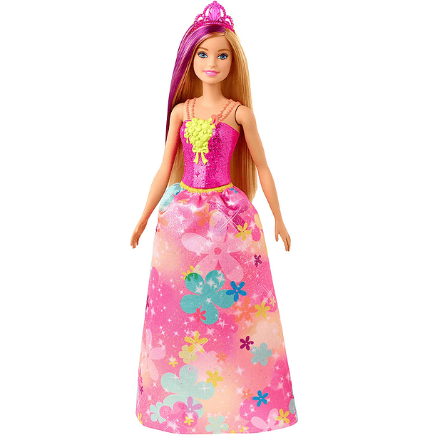 Barbie Princesa Tiara - Rosa 