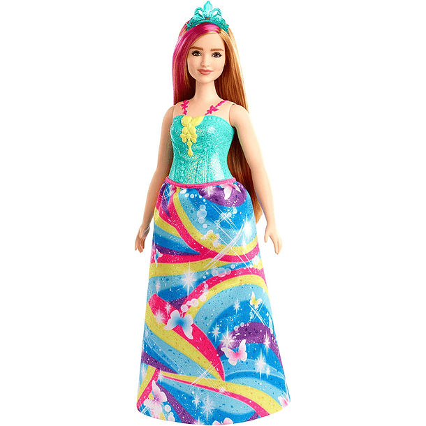 Barbie Princesa Tiara - Verde 