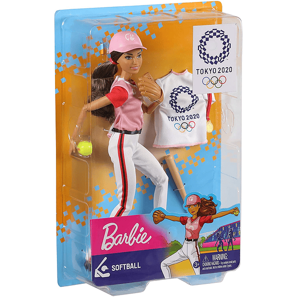 Barbie - Jogos Olímpicos Softball 1