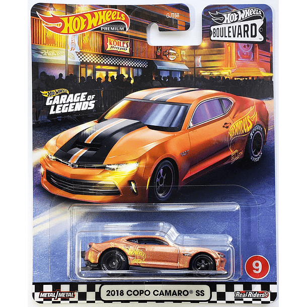 Hot Wheels Boulevard - 2018 Copo Camaro SS 