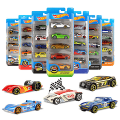 Hot Wheels - Pack 5 Veículos