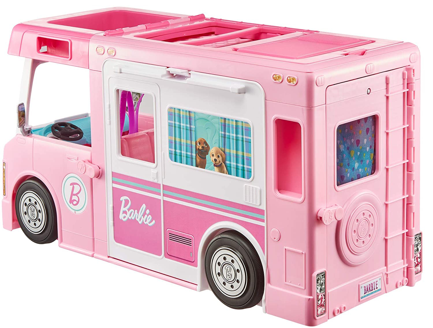 Caravana de Sonho 3 em 1 da Barbie Cubos Luminosos