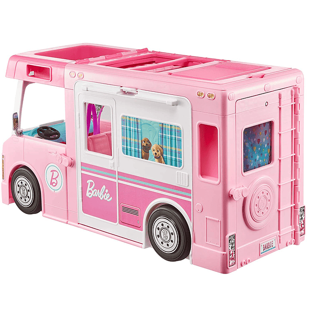 Caravana de Sonho 3 em 1 da Barbie 3