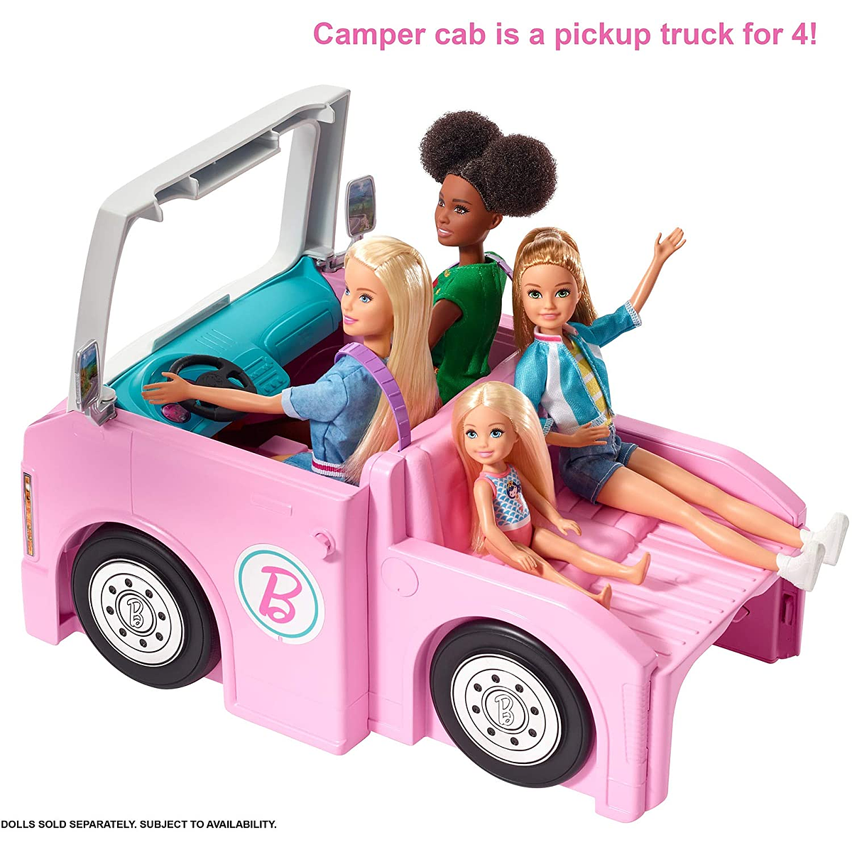 Caravana de Sonho 3 em 1 da Barbie Cubos Luminosos