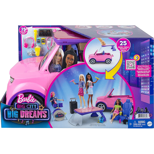 Barbie Big Dreams - Carro Musical 1