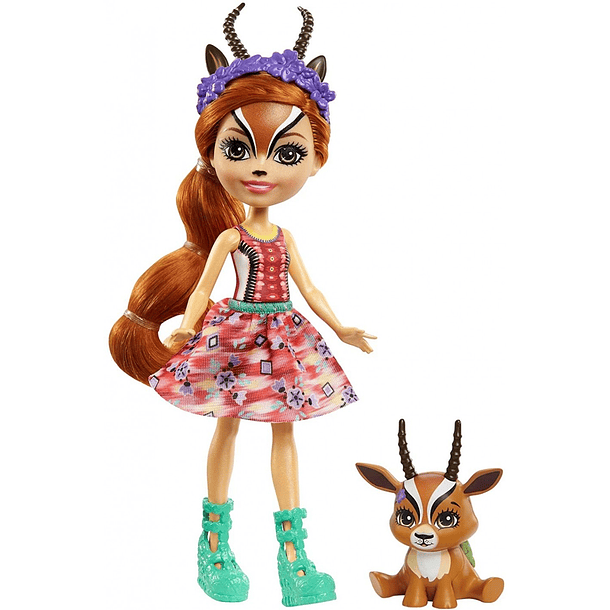 Boneca com Amigo - Gabriela Gazelle & Racer 