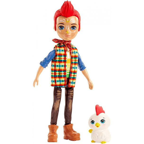 Boneco com Amigo - Redward Rooster & Cluck 