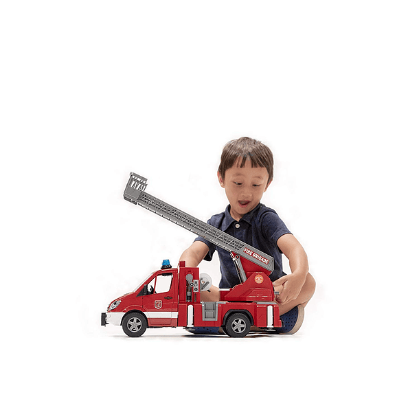 Carro dos Bombeiros MB Sprinter com Escada Magirus 5