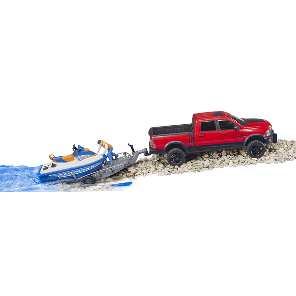 Carrinha RAM com Atrelado e Moto de Água 4