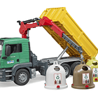 Camião do Lixo MAN TGS com 3 Contentores 1