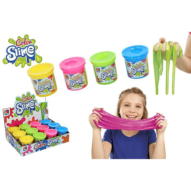 Color Slime - Pote de Slime 