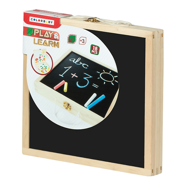 Play & Learn - Maleta de Quadro Magnético em Madeira 1