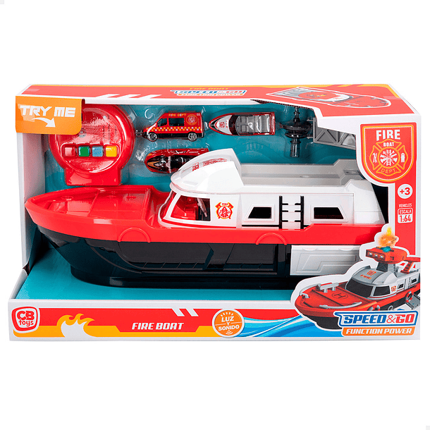 Speed & Go - Lancha dos Bombeiros 1
