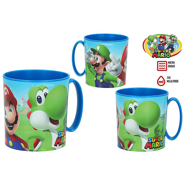 Super Mario - Copo Plástico 